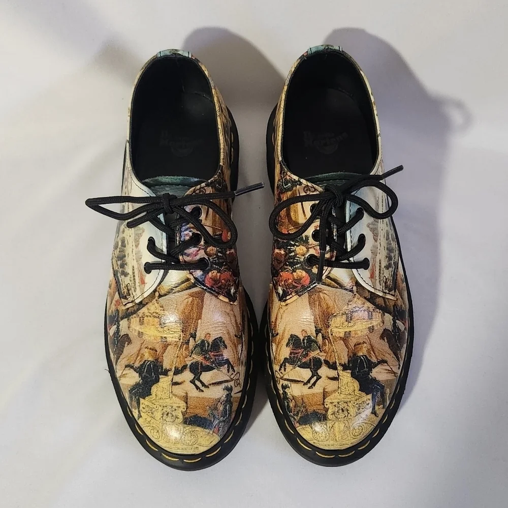 Dr. Martens 1460 Di Antonio Rare Renaissance Art Collection - Picture 10 of 11